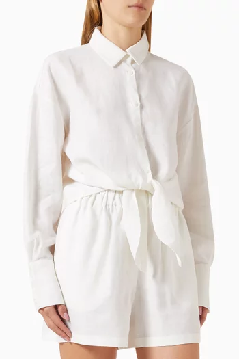 Hanson Shirt in Linen