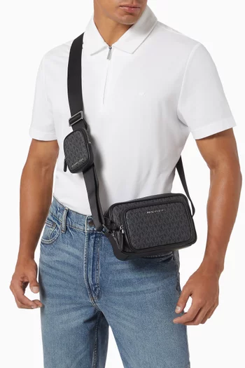 Hudson Camera Bag in Coated-canvas