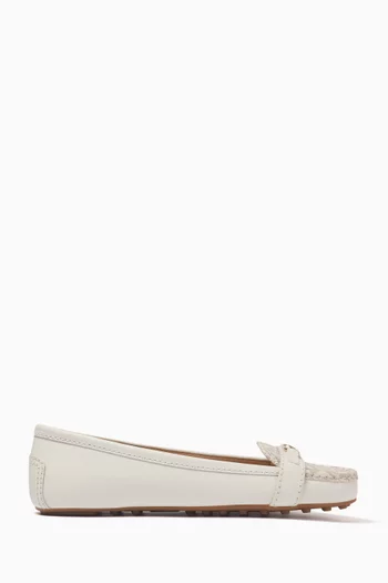 Mandy Signature Moccasins in Canvas & Leather