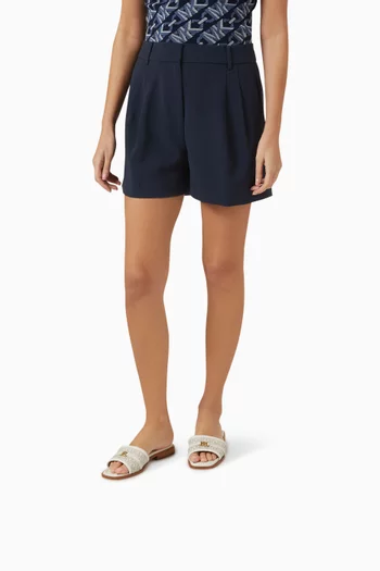 Mandy Signature Logo Sandals in Coated-canvas