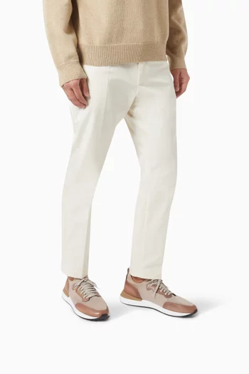 Grafton Sneakers in Mesh & Leather