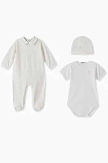 3-piece Gift Set in Stretch Cotton