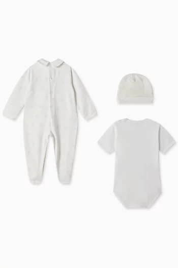3-piece Gift Set in Stretch Cotton