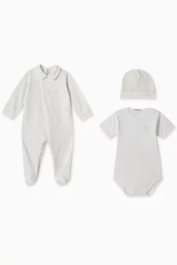 3-piece Gift Set in Stretch Cotton
