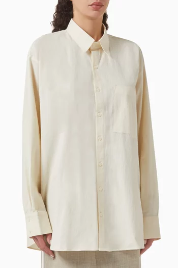 Georgie Oversized Shirt in Cotton