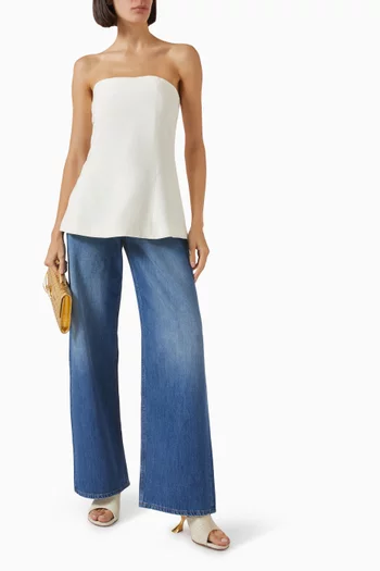 Ava Top in Cupro Blend
