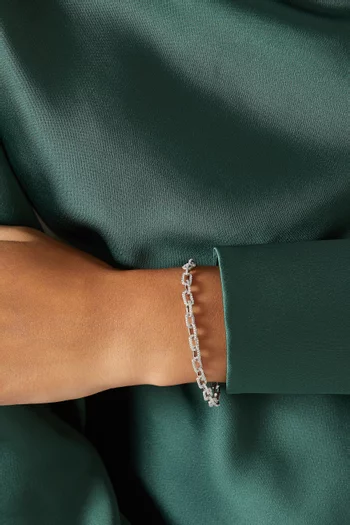 Link Bracelet in 925 Sterling Silver