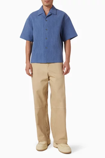 Quilted Shirt in Cotton