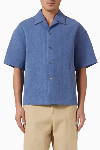 Quilted Shirt in Cotton