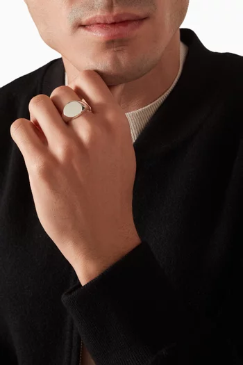 Classic Round Signet Ring