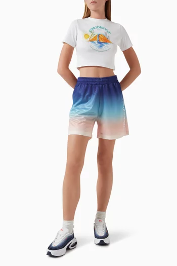 Oasis Cropped T-shirt in Organic Cotton