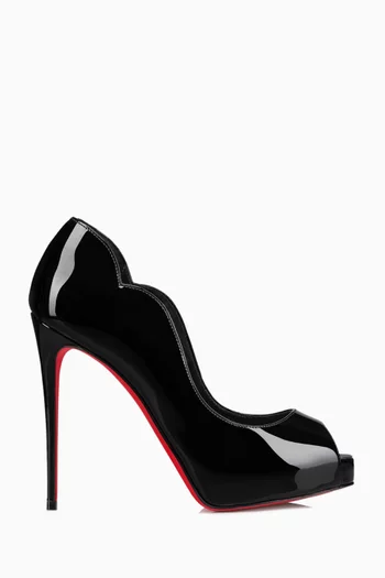 Hot Chick Alta 120 Peep-toe Pumps in Leather