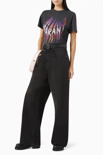 Zoeline Logo T-shirt in Cotton