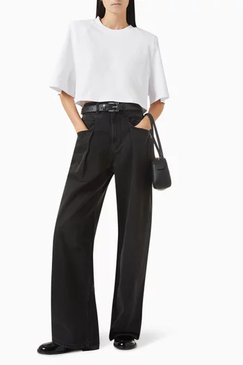 Rachelle Loose-fit Jeans in Denim