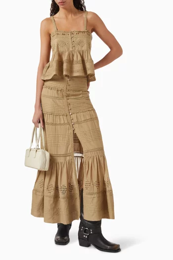 Denys Top in Cotton-voile
