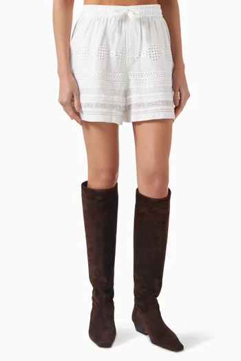 Damina Shorts in Cotton-voile