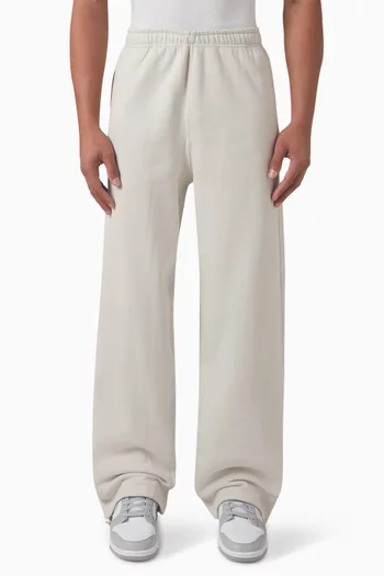 Solo Swoosh Open-hem Sweatpants in Fleece