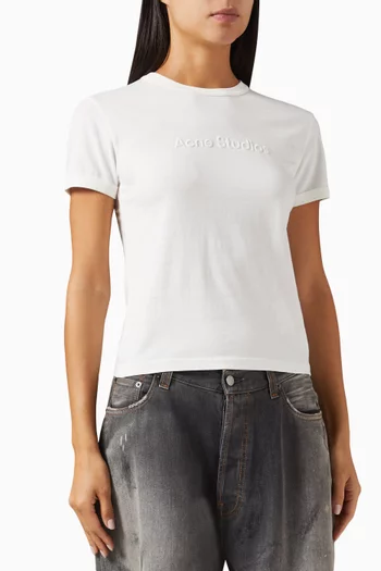 Logo T-shirt in Cotton