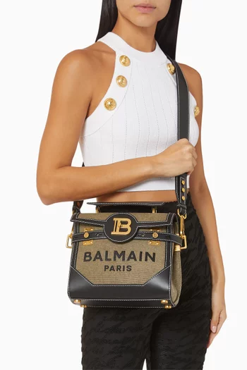 B-Buzz 23 Top-handle Bag in Canvas & Leather