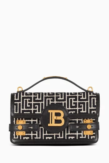 B-Buzz 24 Monogram Shoulder Bag in Jacquard