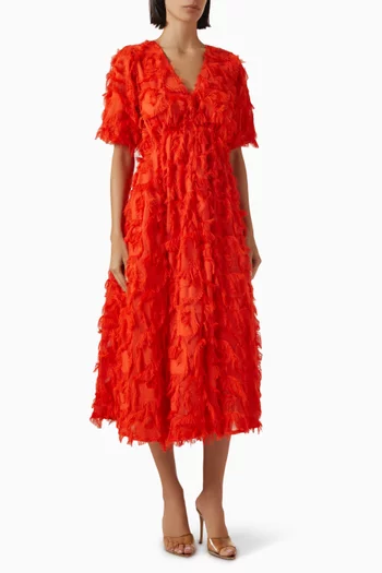 Yaspazylla 3D Midi Dress