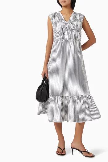 Yasebba Midi Dress in Cotton