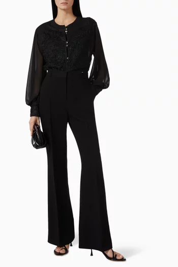 Bead Embroidered Top