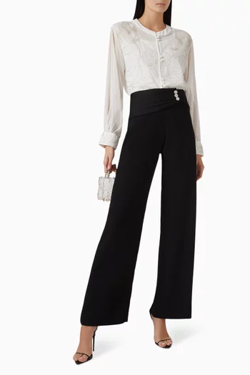 Bead Embroidered Top