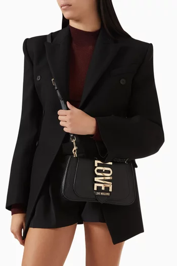 Lovebug Shoulder Bag in Faux Leather