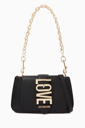 Lovebug Shoulder Bag in Faux Leather