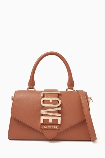Lovebug Top-handle Bag in Faux Leather