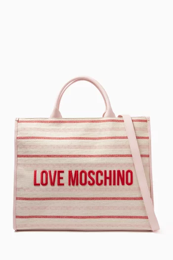 Flower Tote Bag in Canvas