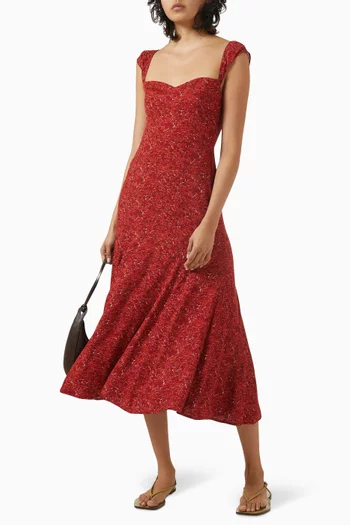 Bryson Dress in Viscose Crepe