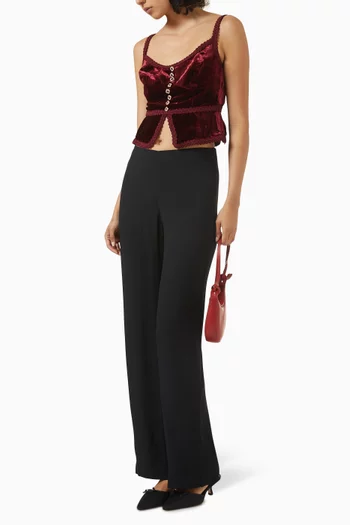 Minna Top in Velvet