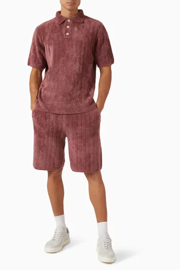 Rib Shorts in Chenille