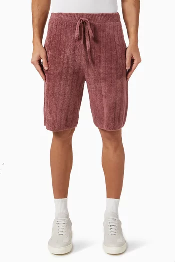 Rib Shorts in Chenille