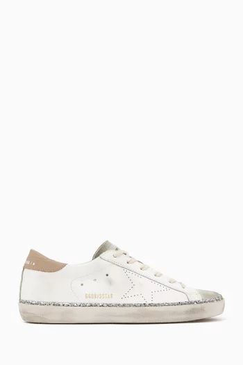 Super-Star Skate Sneakers in Leather & Suede