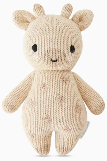 Baby Giraffe Soft Toy in Cotton