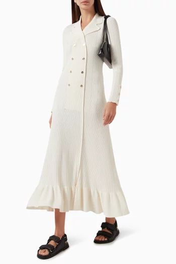 Knit Maxi Dess in Viscose Blend