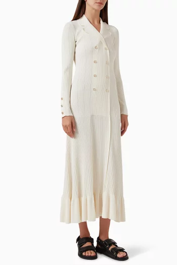 Knit Maxi Dess in Viscose Blend