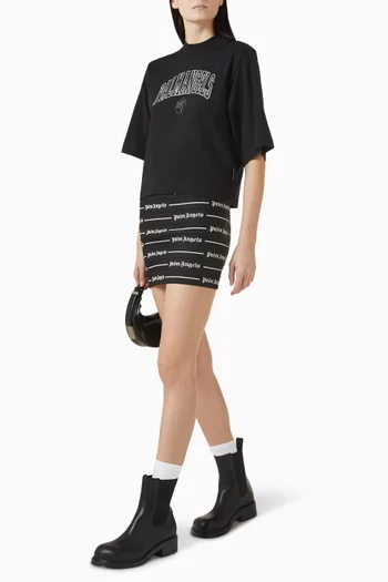 College Palm T-shirt in Cotton
