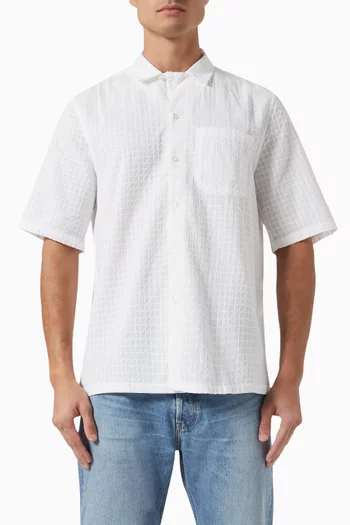 قميص إيرين قطن بارز الملمس