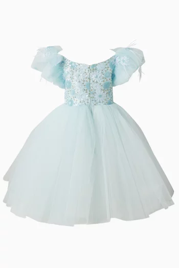 Feather Bloom Dress