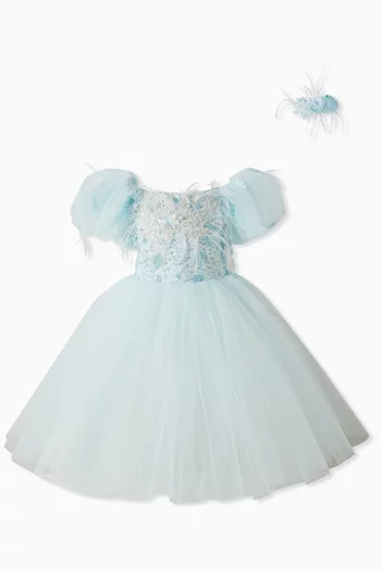 Feather Bloom Dress