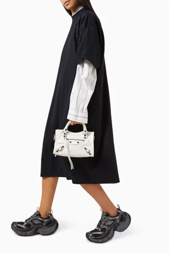 Mini Le City Bag in Arena Lambskin
