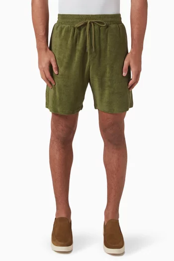Terry Shorts in Cotton Terrycloth