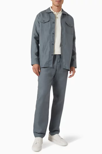 Drawstring Pants in Linen