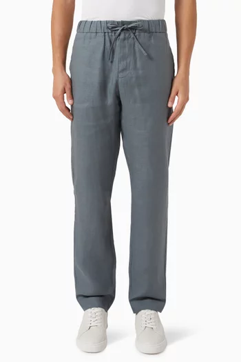 Drawstring Pants in Linen