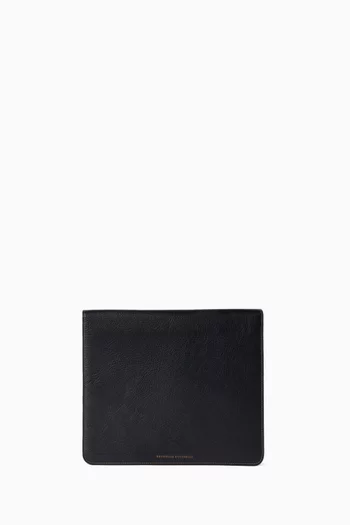 Document Holder in Grained Calfskin