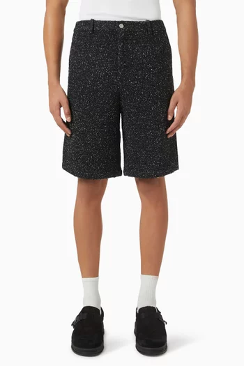 Gil Shorts in Textured Boucle